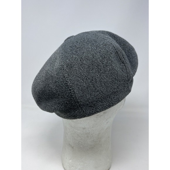 Stetson Mens Baker Boy Newsboy Flat Golf Hat Wool Blend Eight Panel Gray S/M Cap - Picture 6 of 6